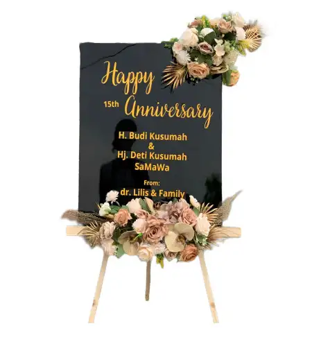 Papan Bunga Akrilik Kalensari