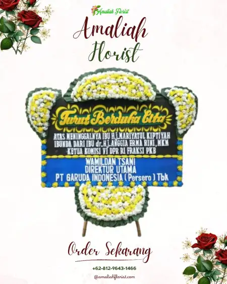 Papan Bunga Duka Kalensari